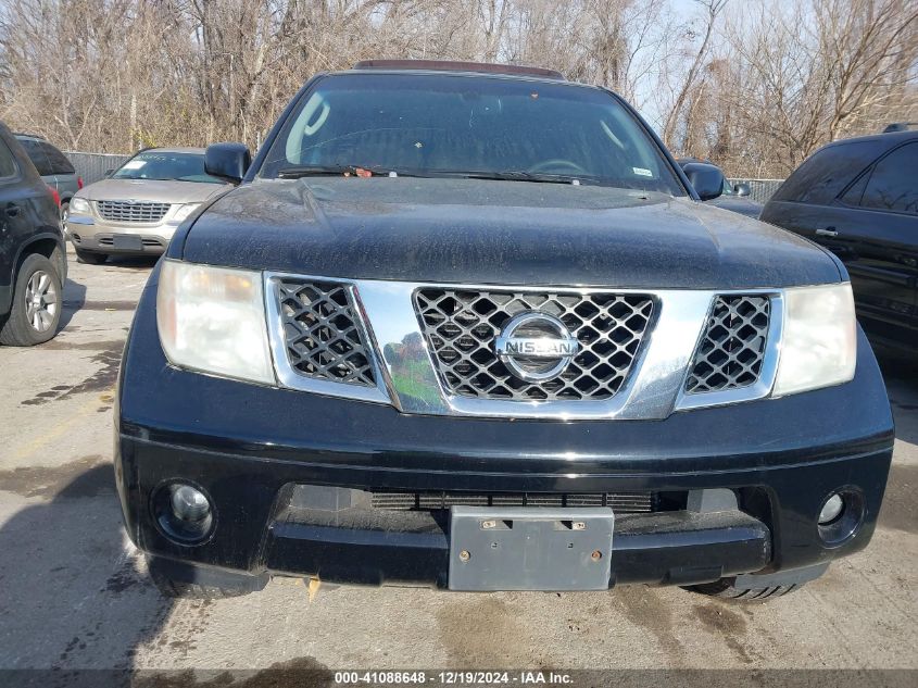 2007 Nissan Pathfinder Se VIN: 5N1AR18W27C629157 Lot: 41088648