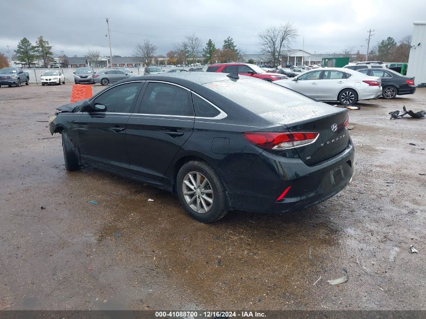 VIN 5NPE24AF7JH647591 2018 Hyundai Sonata, SE no.3