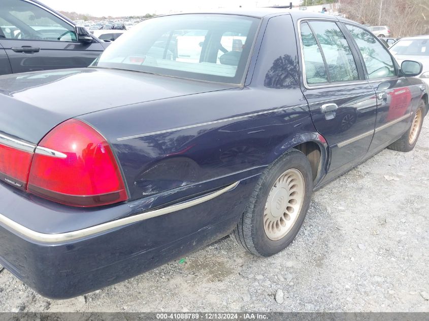 1999 Mercury Grand Marquis Ls VIN: 2MEFM75W4XX708122 Lot: 41088789