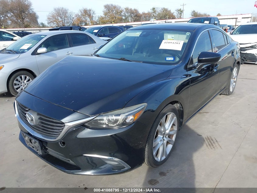 2016 MAZDA MAZDA6 VIN: JM1GJ1T59G1481492