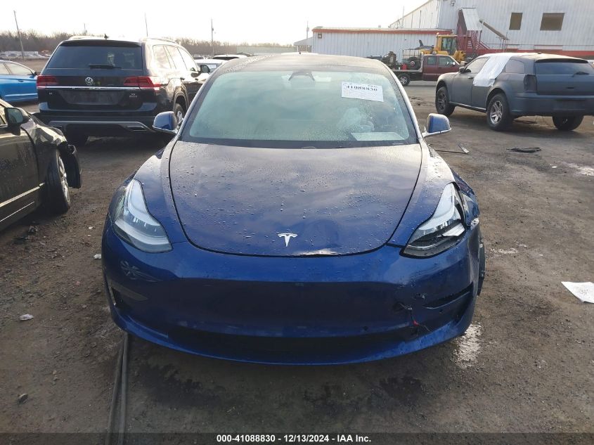 2019 Tesla Model 3 Long Range/Performance VIN: 5YJ3E1EB9KF477481 Lot: 41088830