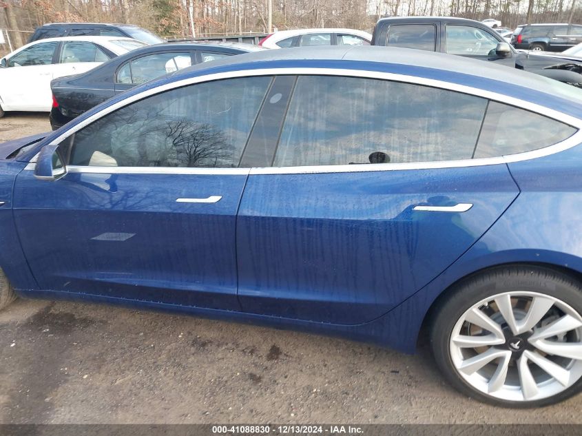 2019 Tesla Model 3 Long Range/Performance VIN: 5YJ3E1EB9KF477481 Lot: 41088830