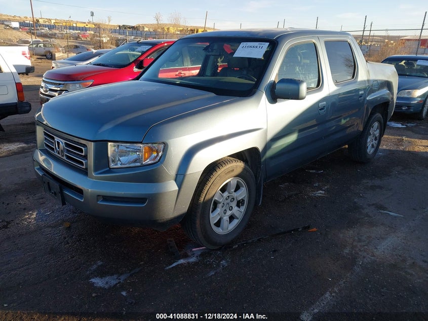 2007 HONDA RIDGELINE VIN: 2HJYK16557H524333