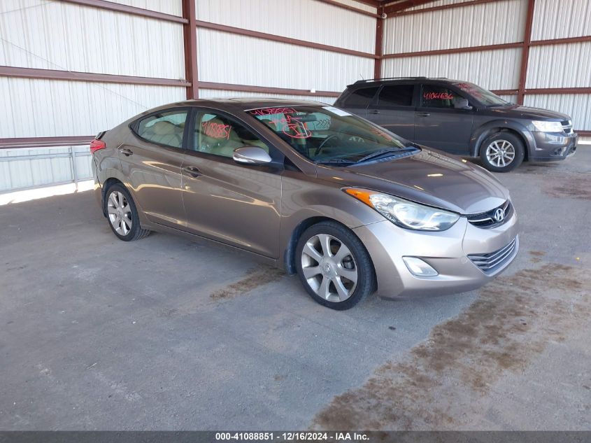 VIN 5NPDH4AE3DH433591 2013 Hyundai Elantra, Limited no.1