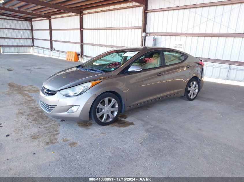 VIN 5NPDH4AE3DH433591 2013 Hyundai Elantra, Limited no.2