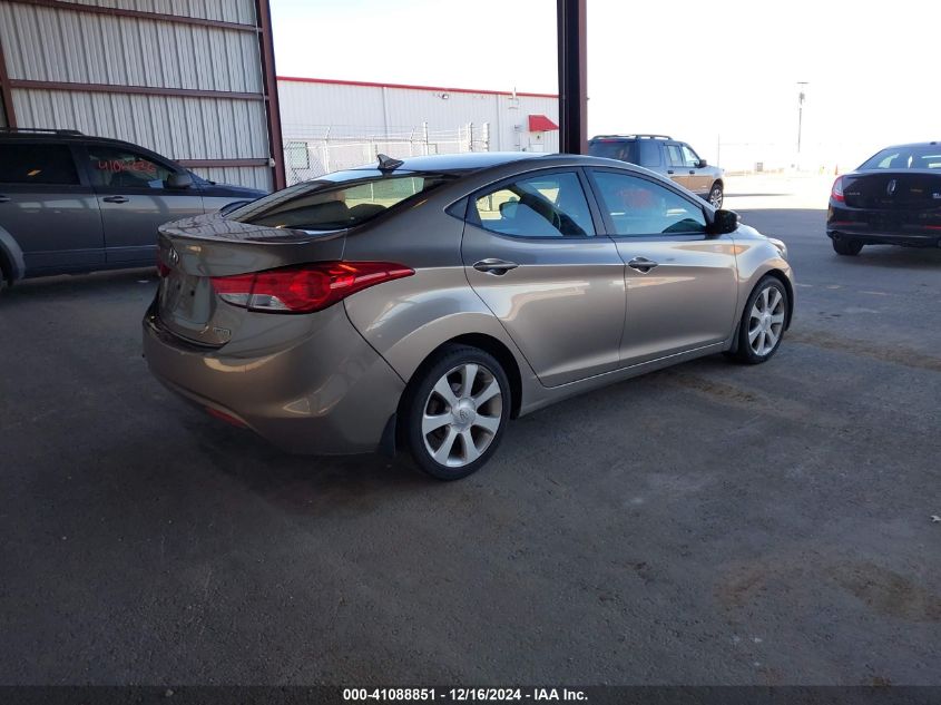 VIN 5NPDH4AE3DH433591 2013 Hyundai Elantra, Limited no.4