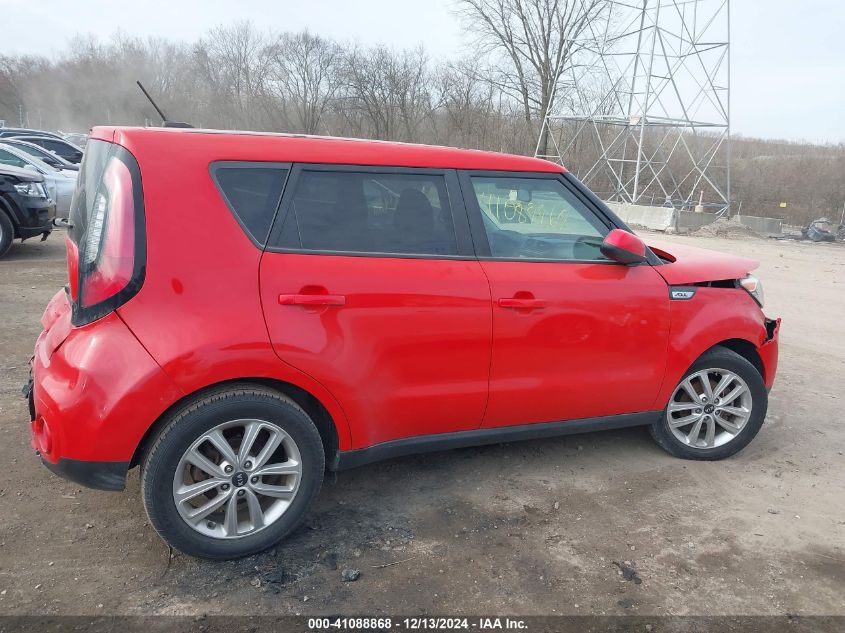 2018 Kia Soul + VIN: KNDJP3A58J7568999 Lot: 41088868