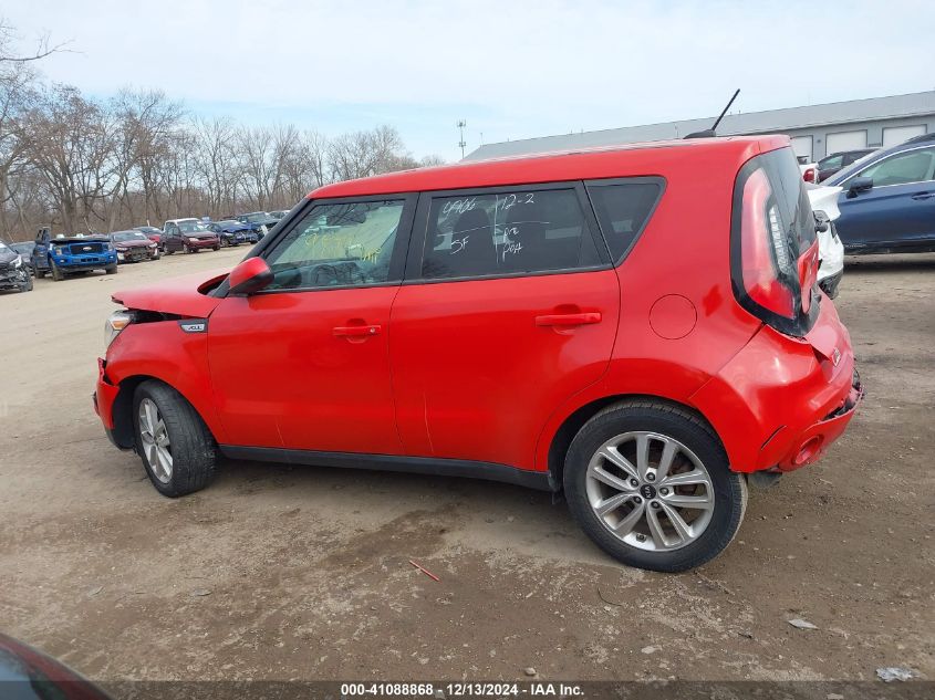 2018 Kia Soul + VIN: KNDJP3A58J7568999 Lot: 41088868