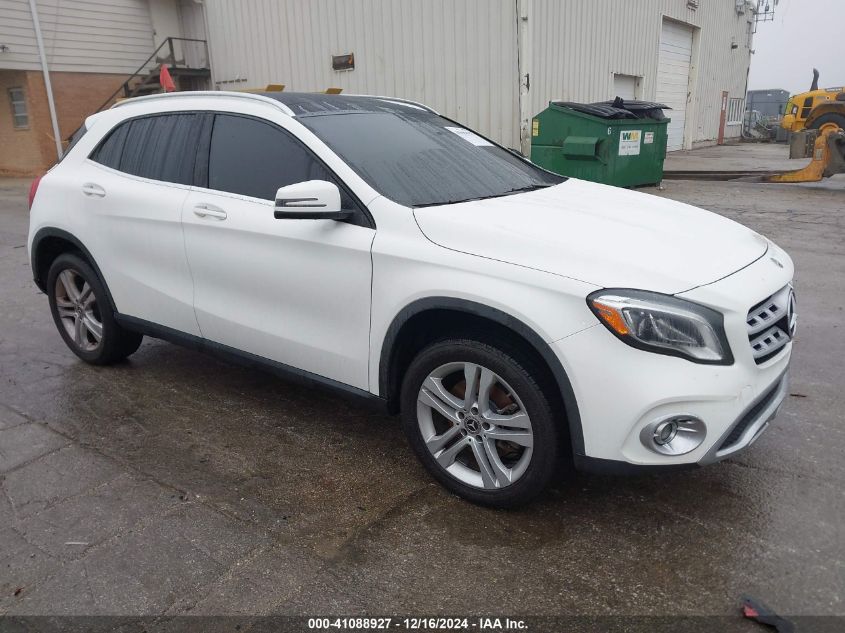 VIN WDCTG4EBXJU000246 2018 MERCEDES-BENZ GLA 250 no.1