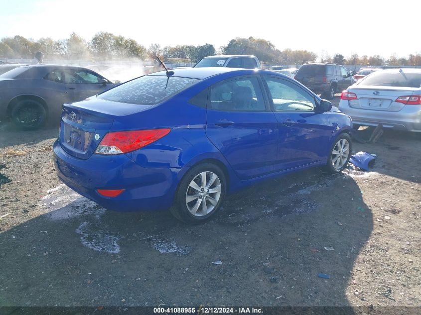 VIN KMHCU4AE7DU460012 2013 Hyundai Accent, Gls no.4