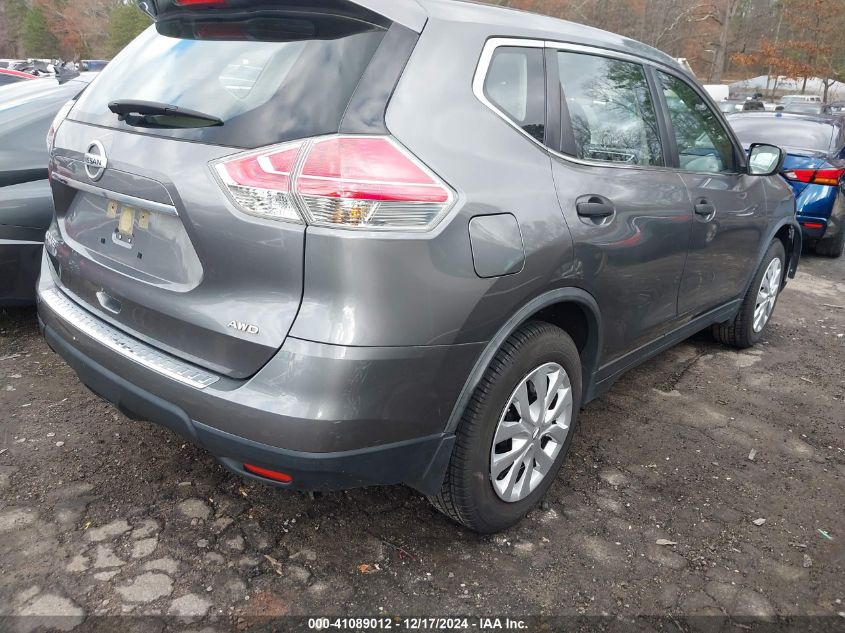 VIN JN8AT2MVXGW150156 2016 NISSAN ROGUE no.4