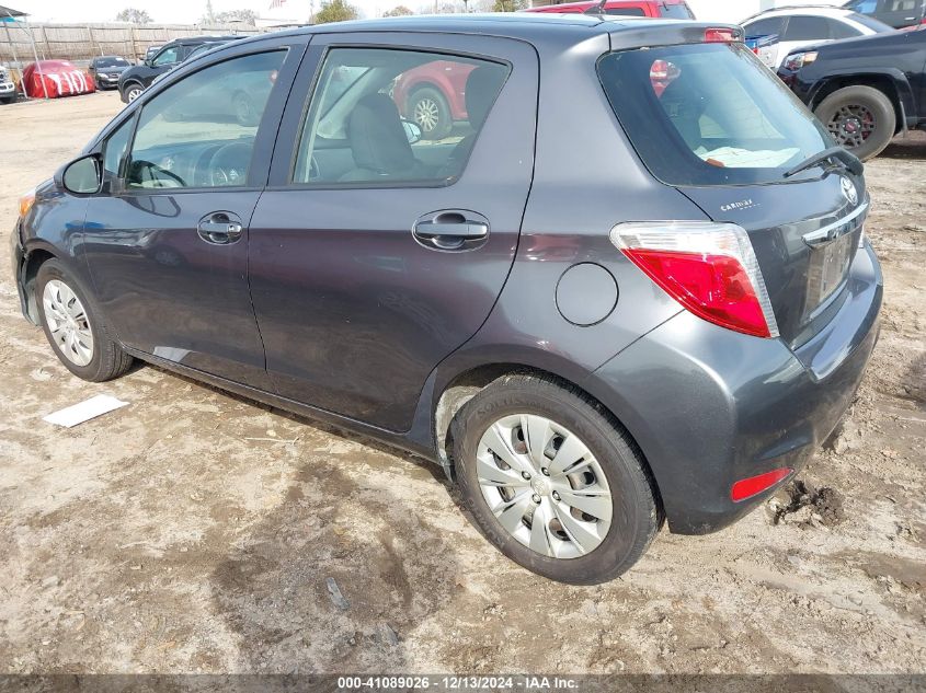 VIN JTDKTUD39ED596026 2014 Toyota Yaris, Le (tmc/Cb... no.3