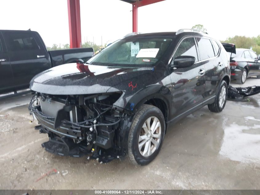 VIN KNMAT2MT8GP686639 2016 NISSAN ROGUE no.2