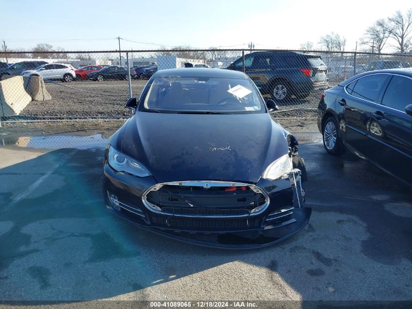 2014 Tesla Model S P85 VIN: 5YJSA1H14EFP37557 Lot: 41089065