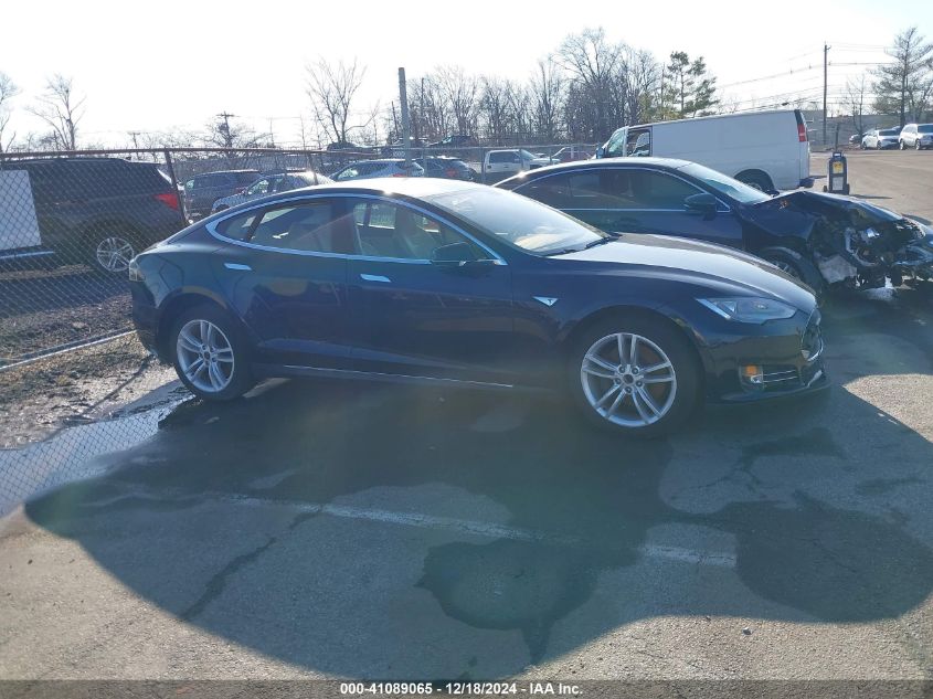 2014 Tesla Model S P85 VIN: 5YJSA1H14EFP37557 Lot: 41089065