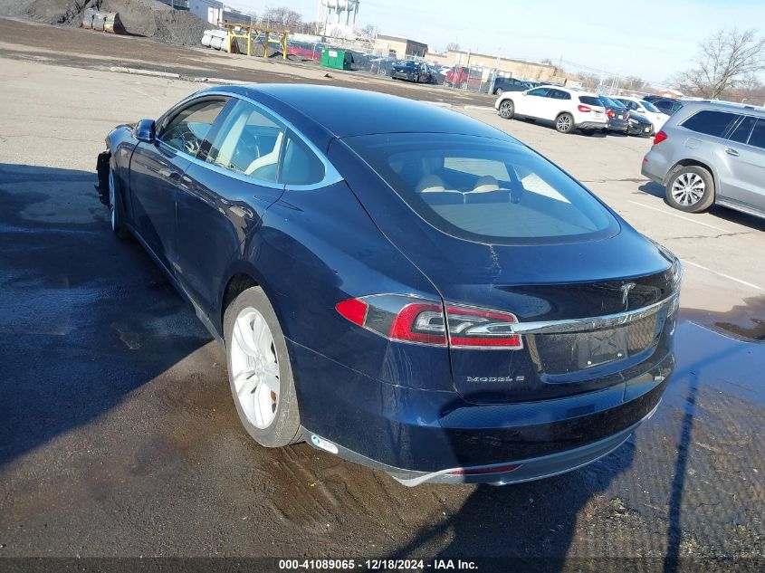 2014 Tesla Model S P85 VIN: 5YJSA1H14EFP37557 Lot: 41089065