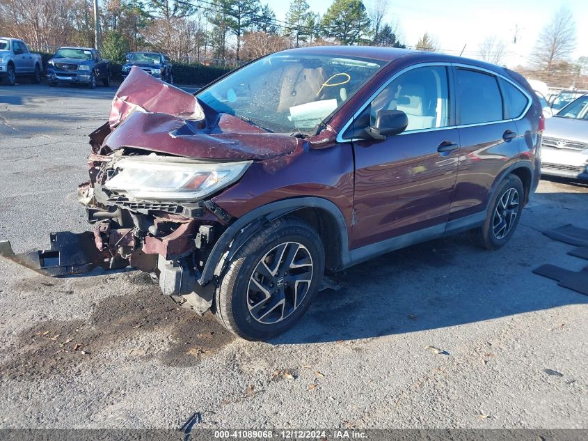 VIN 2HKRM4H40GH641480 2016 HONDA CR-V no.2