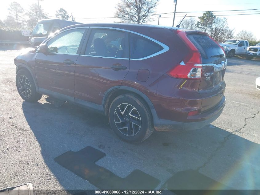 VIN 2HKRM4H40GH641480 2016 HONDA CR-V no.3