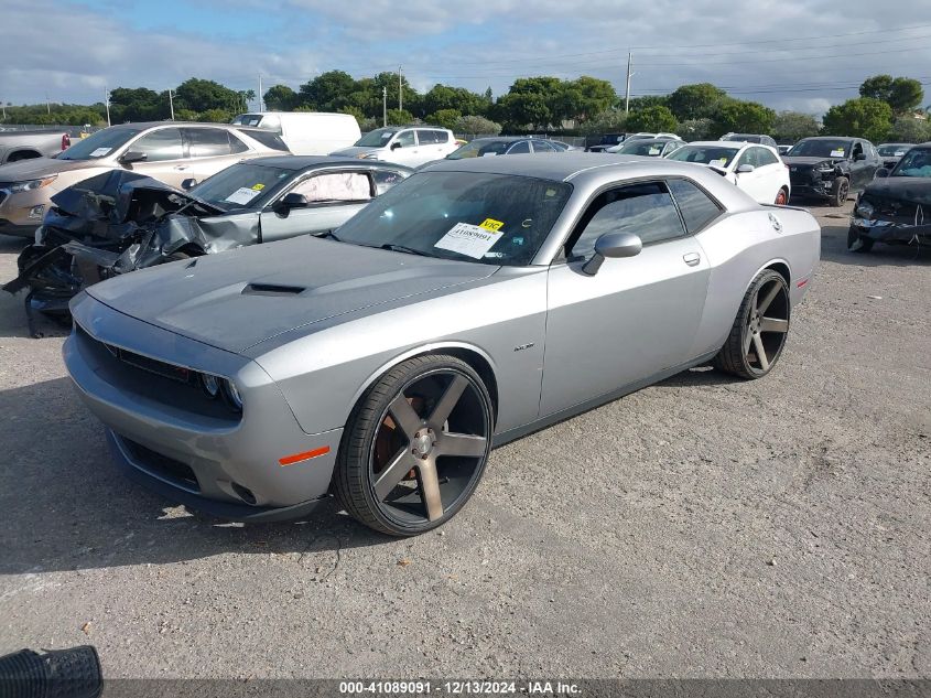 VIN 2C3CDZBT5GH176632 2016 DODGE CHALLENGER no.2