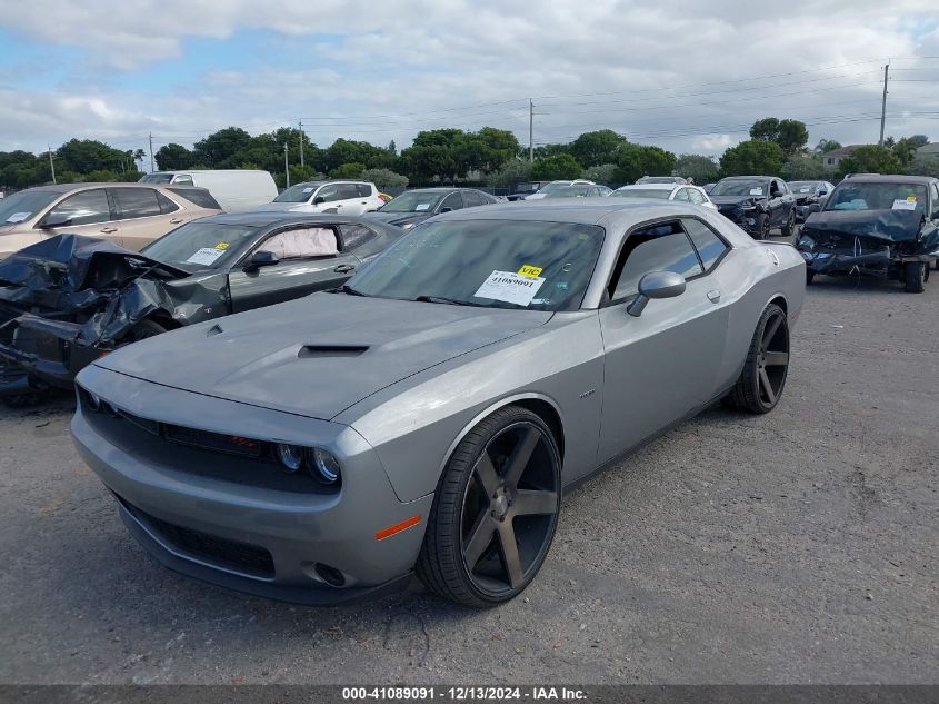 VIN 2C3CDZBT5GH176632 2016 DODGE CHALLENGER no.6