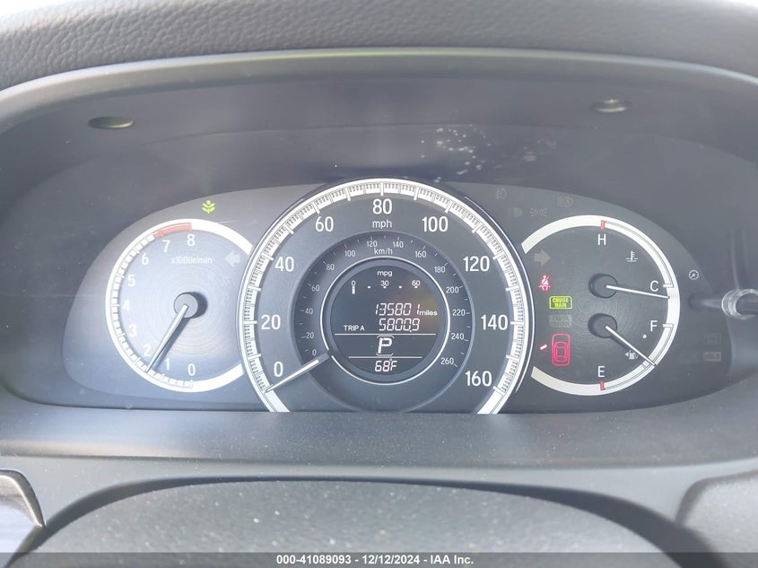 2016 HONDA ACCORD VIN: 1HGCR2F70GA215760