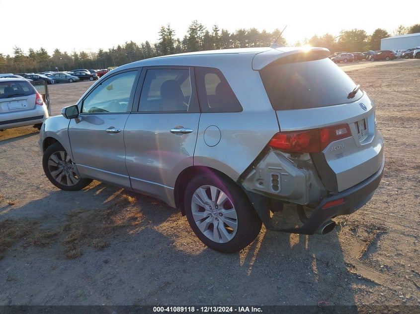 2011 ACURA RDX VIN: 5J8TB1H5XBA001412