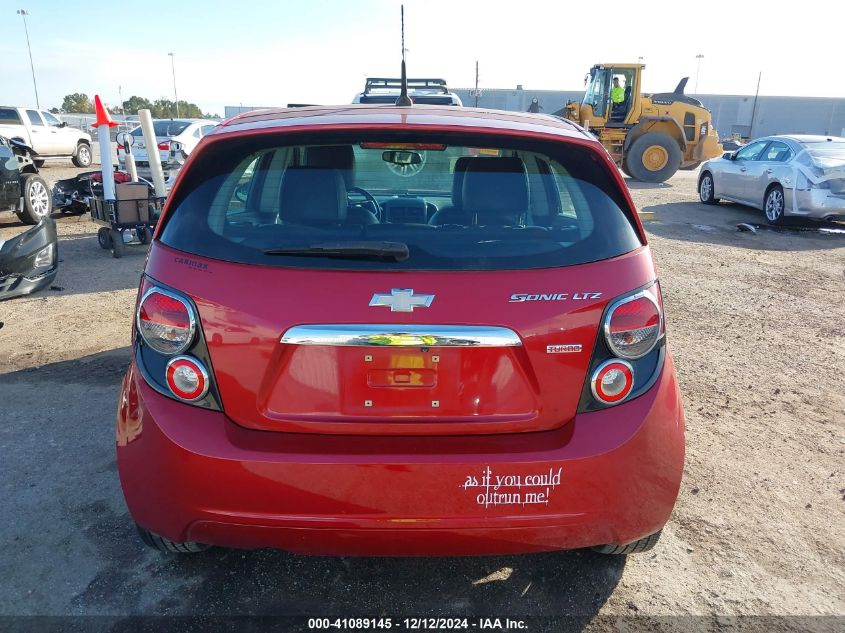 VIN 1G1JE6SB6E4220033 2014 CHEVROLET SONIC no.16