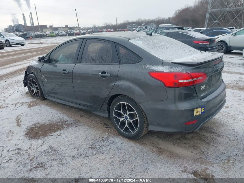 VIN 1FADP3F20FL340589 2015 Ford Focus, SE no.3