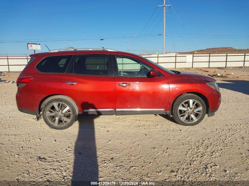 2015 Nissan Pathfinder Platinum VIN: 5N1AR2MN0FC625786 Lot: 41089179