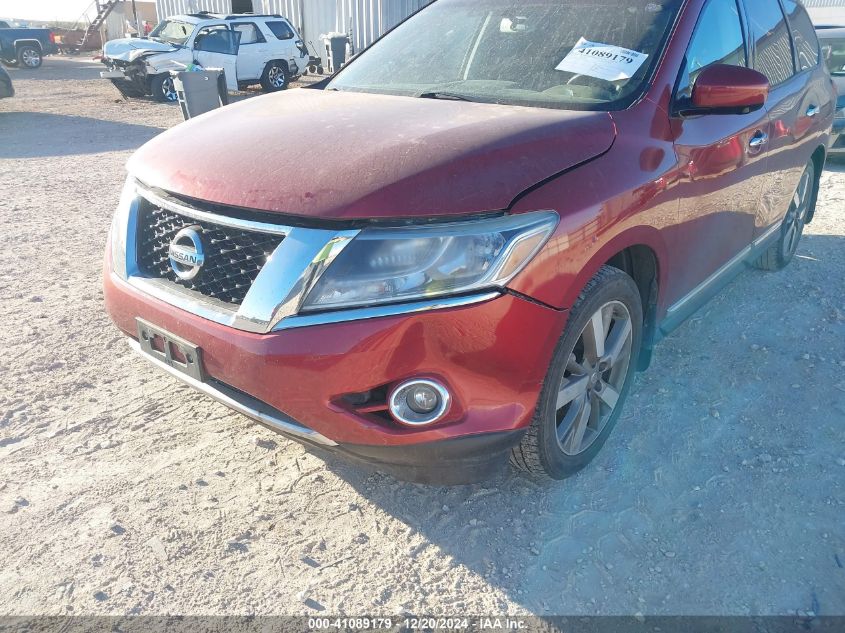 2015 Nissan Pathfinder Platinum VIN: 5N1AR2MN0FC625786 Lot: 41089179