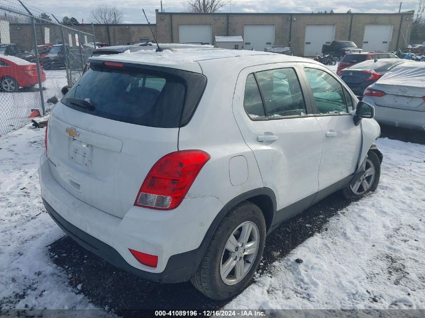 VIN 3GNCJNSB6HL285010 2017 Chevrolet Trax, LS no.4