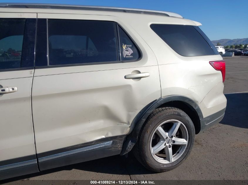 2018 Ford Explorer Xlt VIN: 1FM5K7D87JGB44478 Lot: 41089214