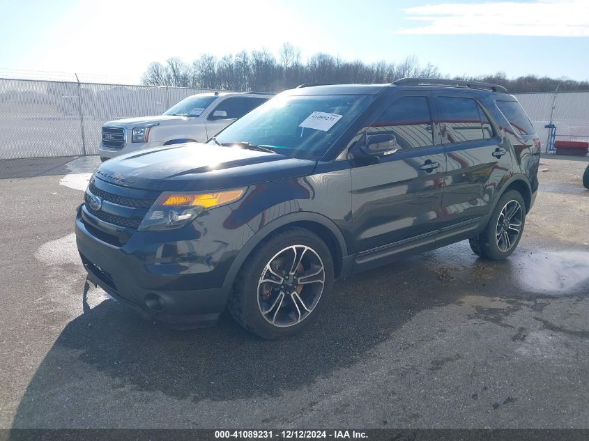 2015 Ford Explorer Sport VIN: 1FM5K8GT5FGC18123 Lot: 41089231