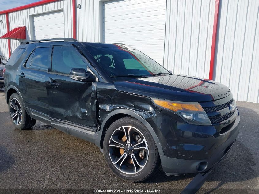 2015 Ford Explorer Sport VIN: 1FM5K8GT5FGC18123 Lot: 41089231