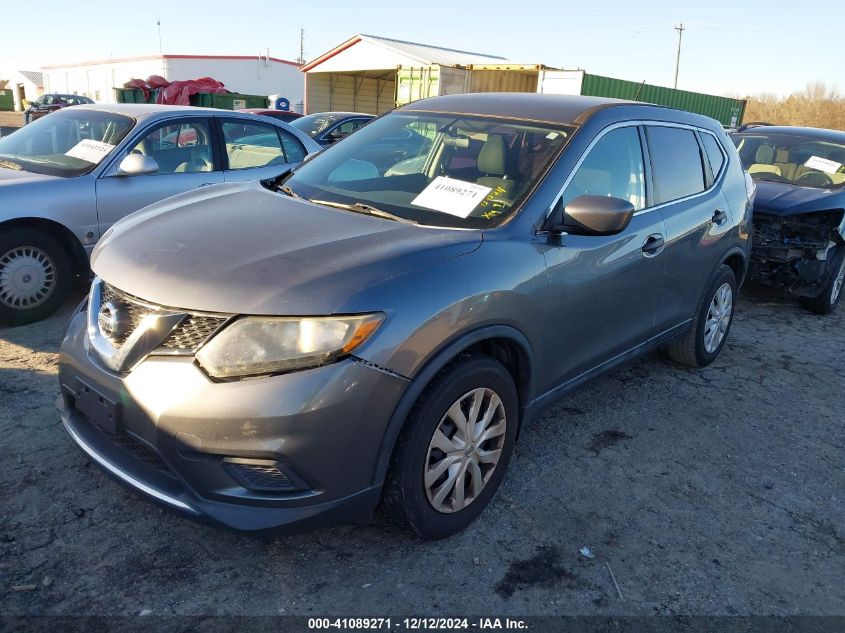 VIN 5N1AT2MTXGC847723 2016 Nissan Rogue, S no.2