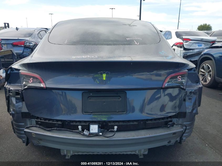 2023 Tesla Model 3 Rear-Wheel Drive VIN: 5YJ3E1EA2PF704329 Lot: 41089281