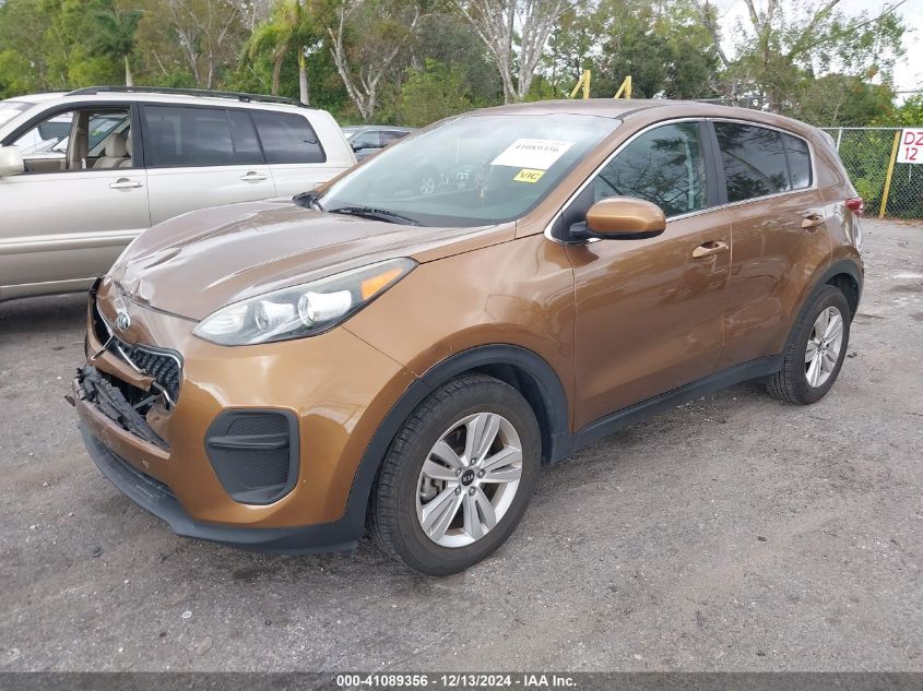 VIN KNDPM3AC7J7331616 2018 KIA Sportage, LX no.2