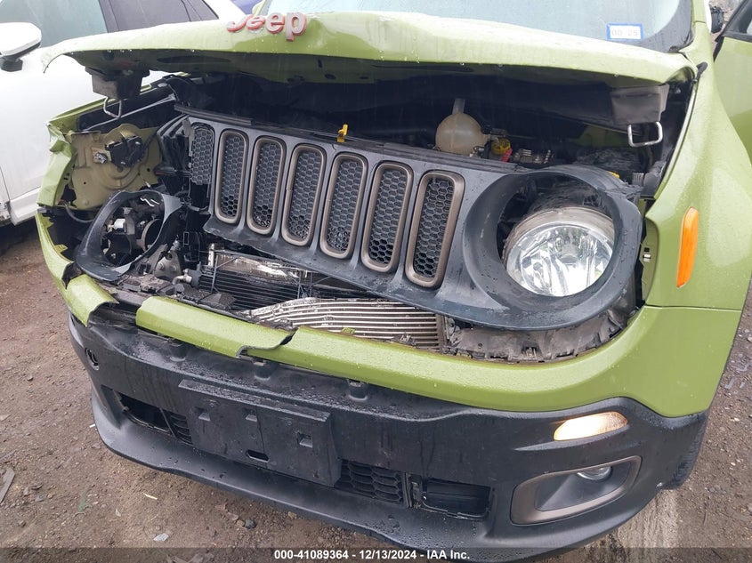 2016 JEEP RENEGADE VIN: ZACCJBBT5GPD99246