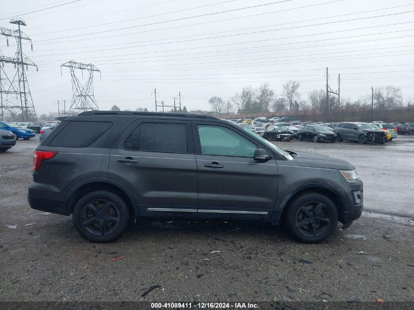 2017 Ford Explorer Xlt VIN: 1FM5K8D88HGD46746 Lot: 41089411