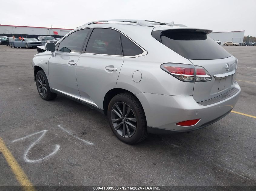 VIN 2T2BK1BA0DC172857 2013 Lexus RX, 350 F Sport no.3