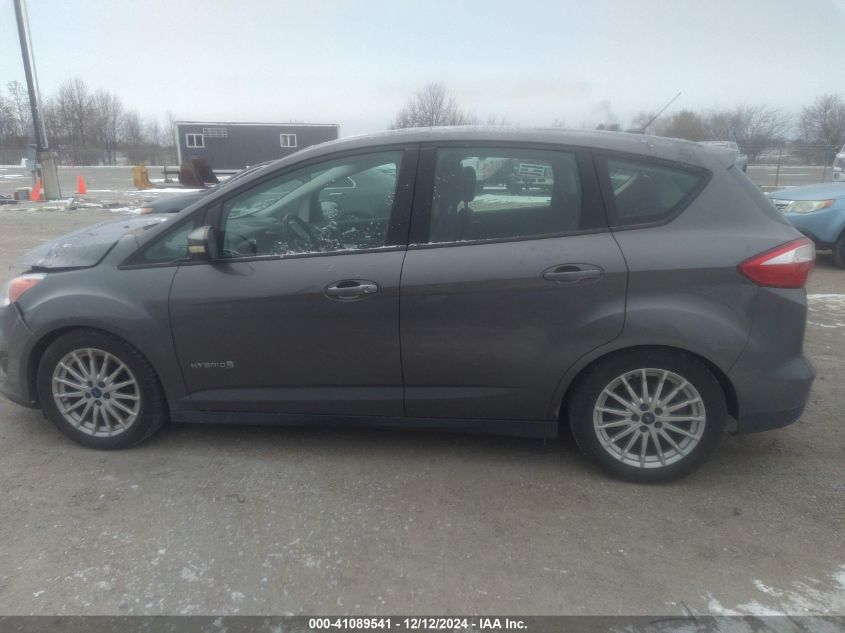 2013 Ford C-Max Hybrid Se VIN: 1FADP5AUXDL533852 Lot: 41089541