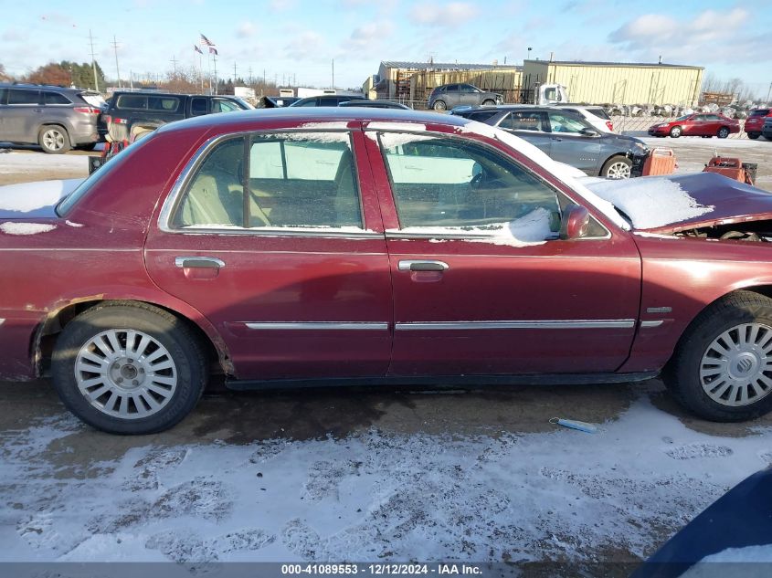 2007 Mercury Grand Marquis Ls VIN: 2MEHM75V27X616135 Lot: 41089553