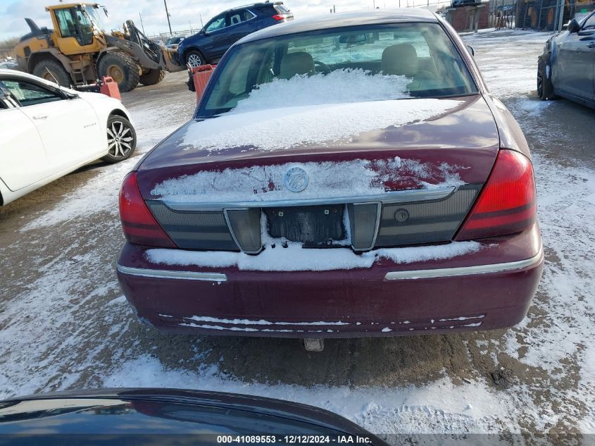 2007 Mercury Grand Marquis Ls VIN: 2MEHM75V27X616135 Lot: 41089553