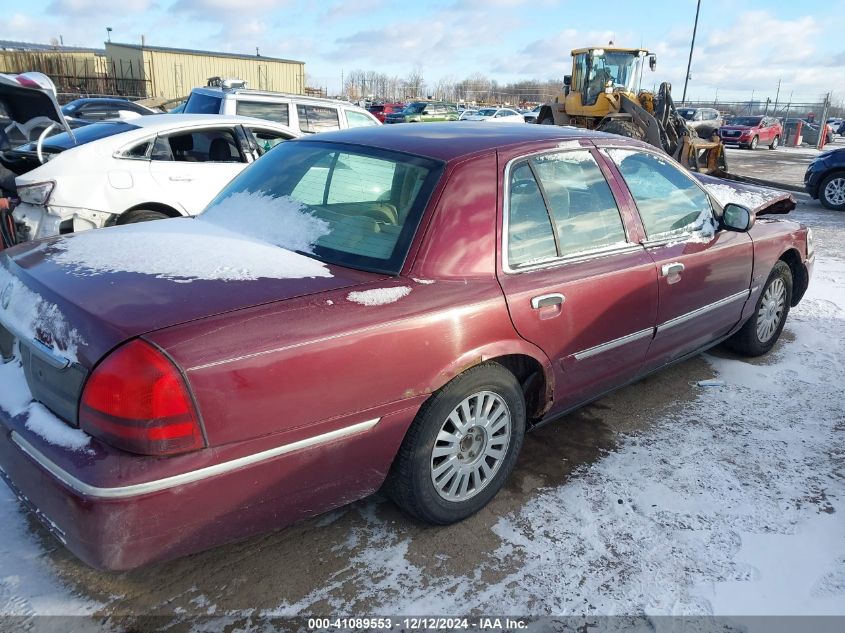 2007 Mercury Grand Marquis Ls VIN: 2MEHM75V27X616135 Lot: 41089553