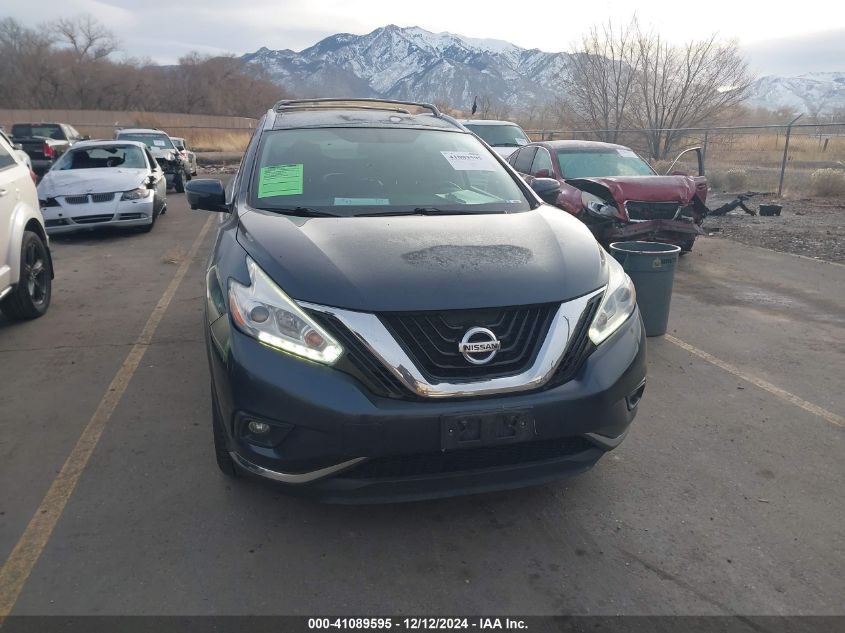 VIN 5N1AZ2MH1HN186874 2017 Nissan Murano, SL no.10