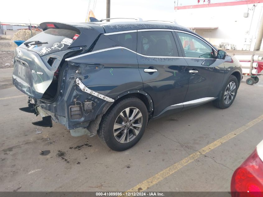 VIN 5N1AZ2MH1HN186874 2017 Nissan Murano, SL no.4