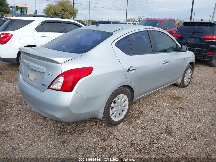 VIN 3N1CN7AP0DL876212 2013 Nissan Versa, 1.6 SV no.4