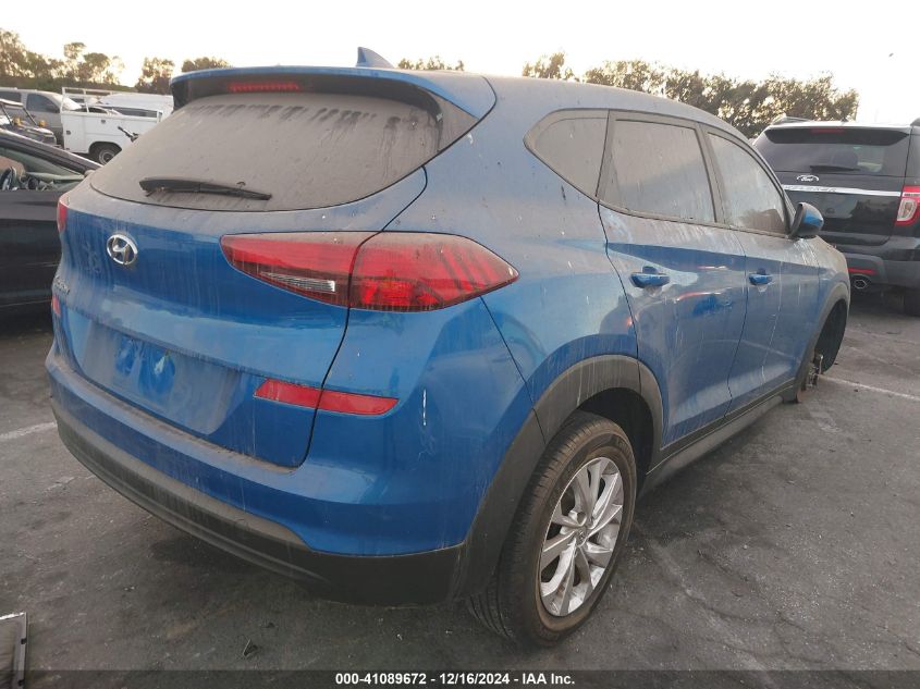 VIN KM8J23A46KU943793 2019 Hyundai Tucson, SE no.4