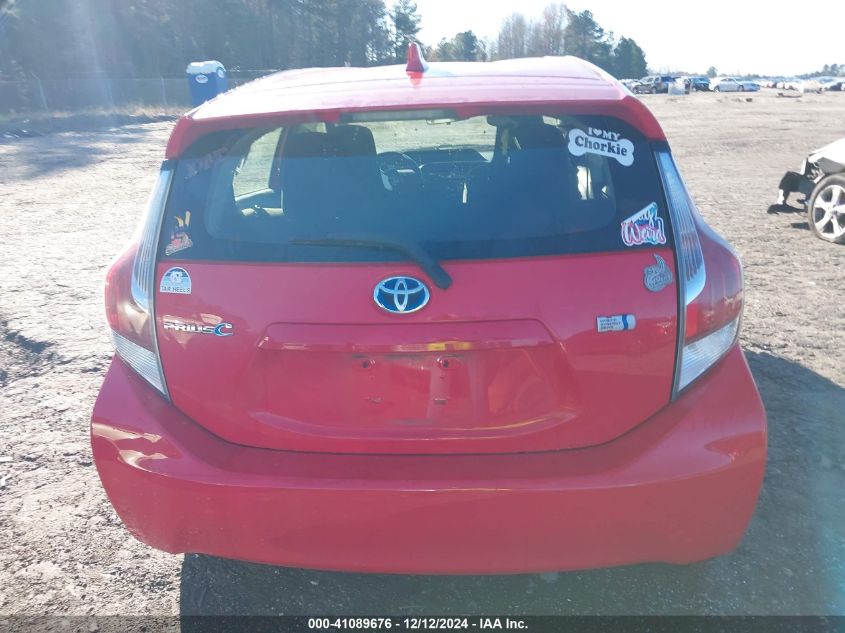 2015 Toyota Prius C One VIN: JTDKDTB3XF1094588 Lot: 41089676