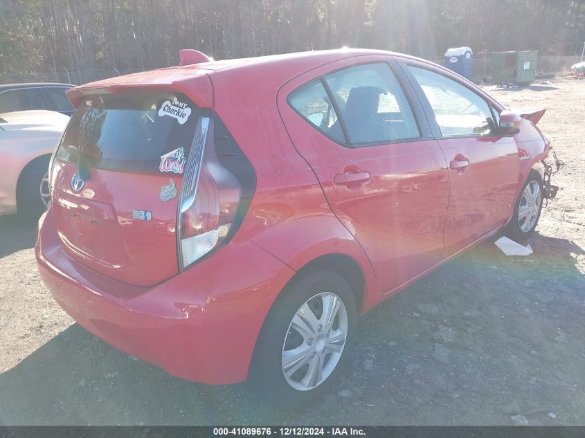 VIN JTDKDTB3XF1094588 2015 TOYOTA PRIUS C no.4